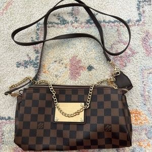 Brown cross body bag